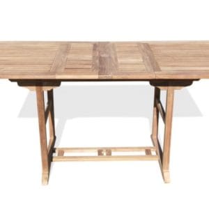 Grade A Teak 82" x 39" Rectangular Counter Extension Table, Seats 8. Double Leaf Makes 3 Different Size Tables. Bimini.