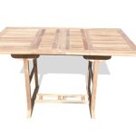 Grade A Teak 66" x 39" Rectangular Counter Extension Table Seats 6-8 Double Leaf Makes 3 Different Size Tables Bimini