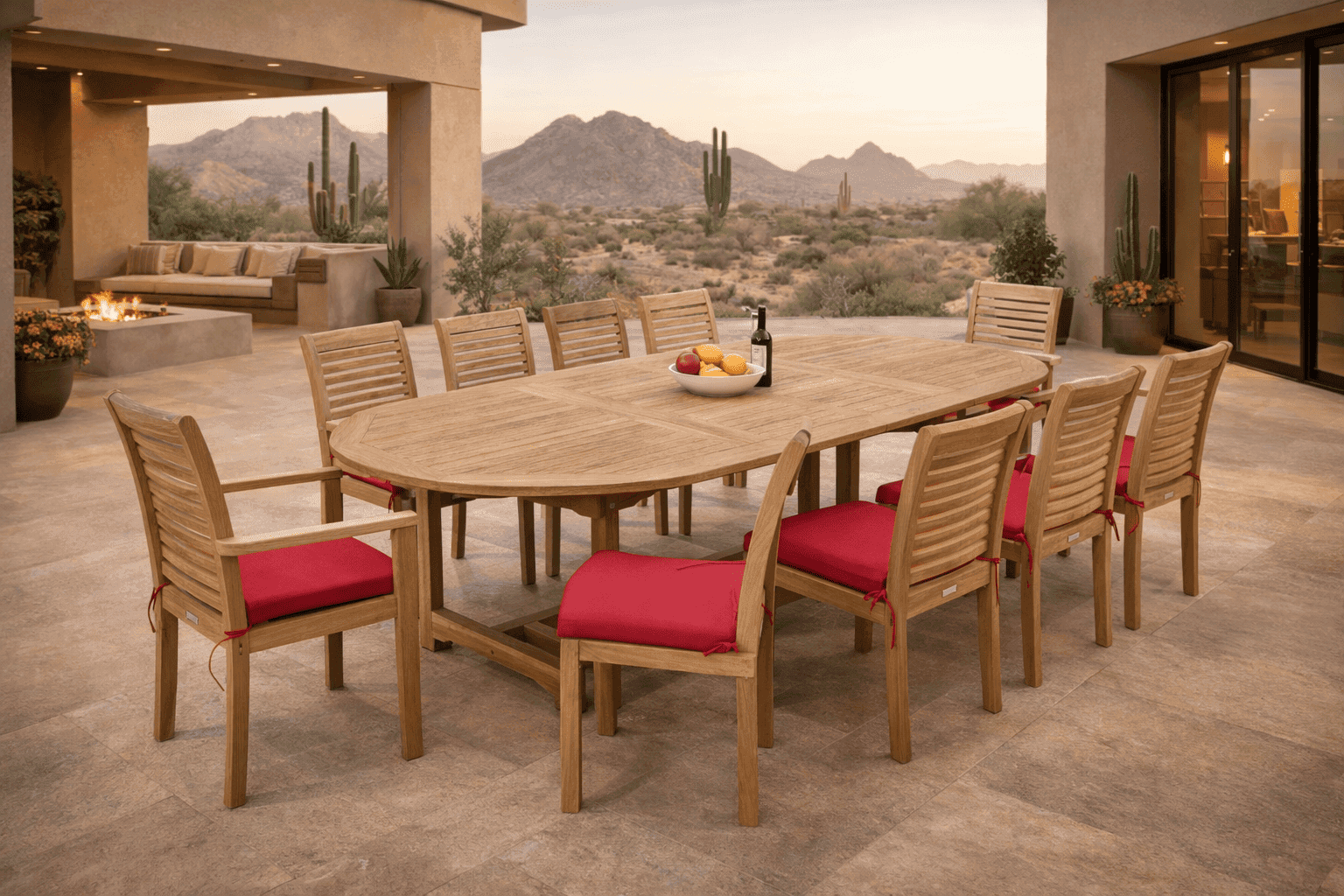 windsor teak furniture desert and harsh environments