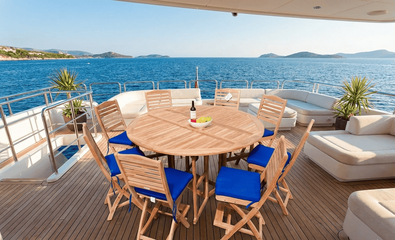 windsor teak marine grade furniture